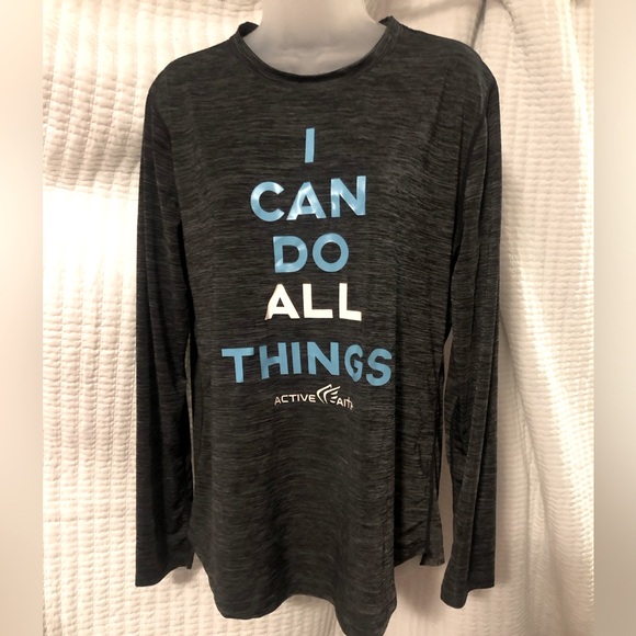 Active Faith Sports Wear Tops - Active Faith Sports Wear “I CAN DO ALL THINGS THROUGH CHRIST”